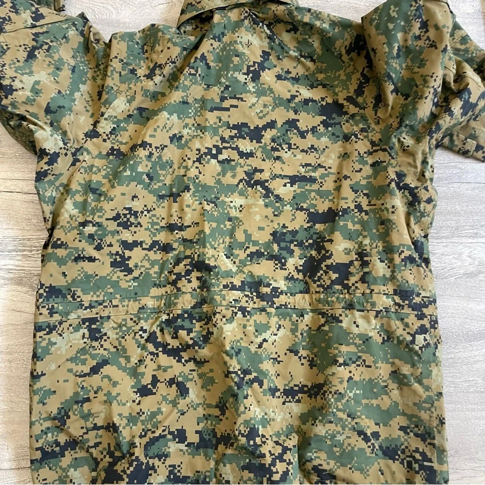 USMC Apecs Gore Tex Digital Marpat Cold Weather Parka - Picture 4 of 8